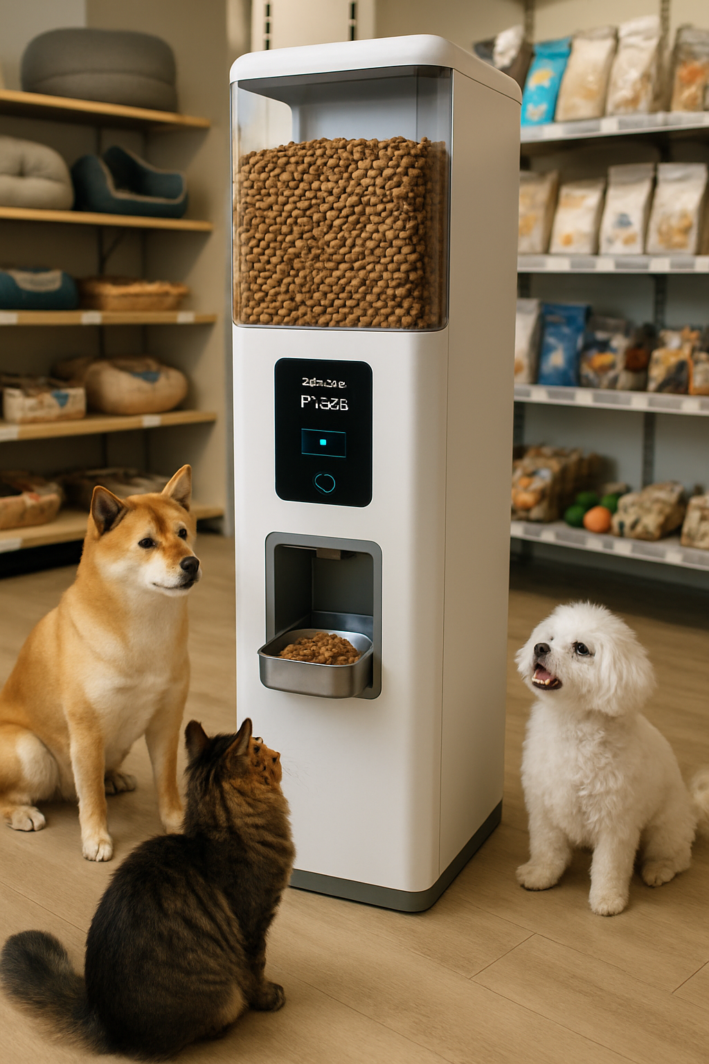découvrez comment et où trouver un distributeur automatique de croquettes près de chez vous pour nourrir facilement vos animaux de compagnie à toute heure.