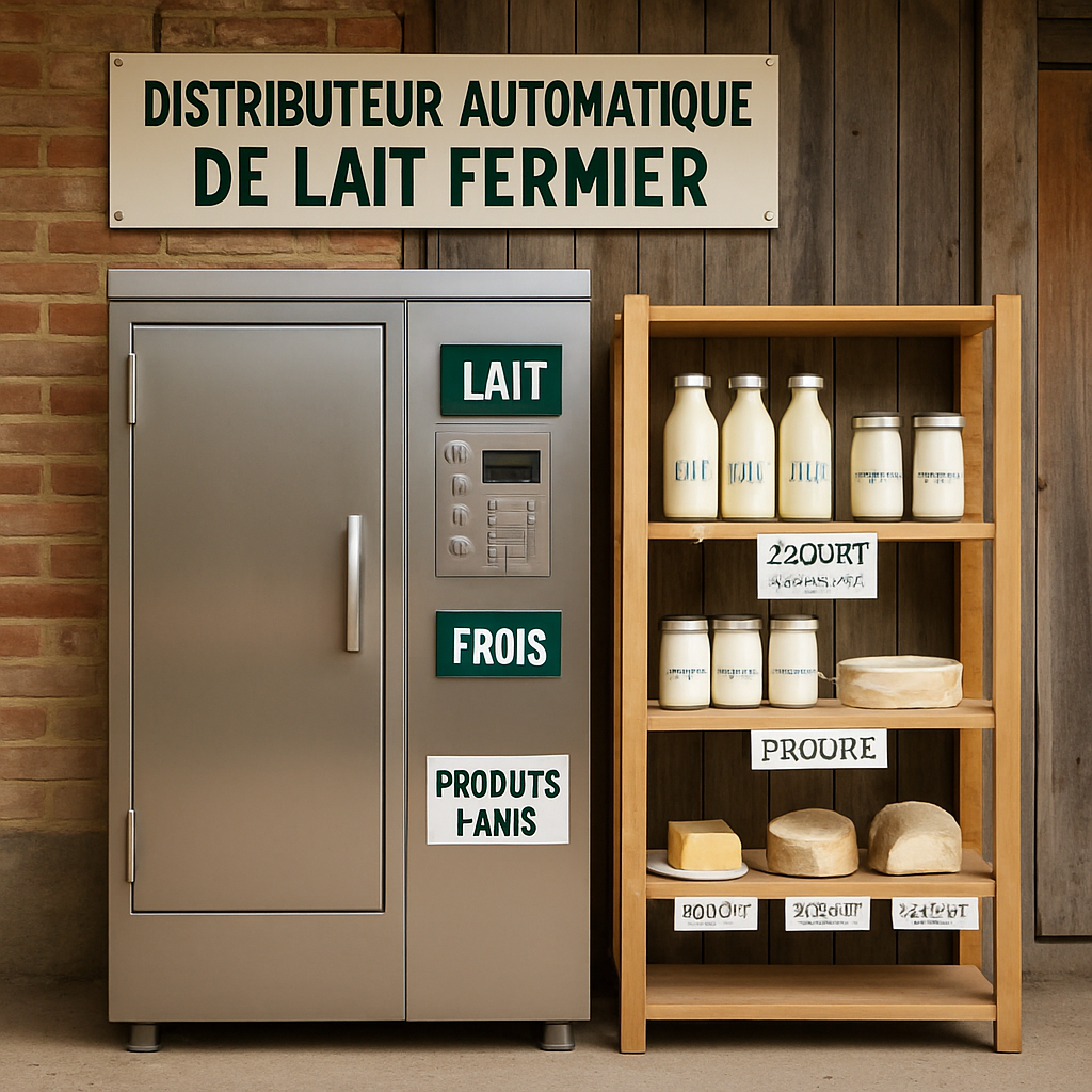 découvrez si le distributeur automatique de lait est un concept fermier rentable, ses avantages et les clés pour réussir votre installation.