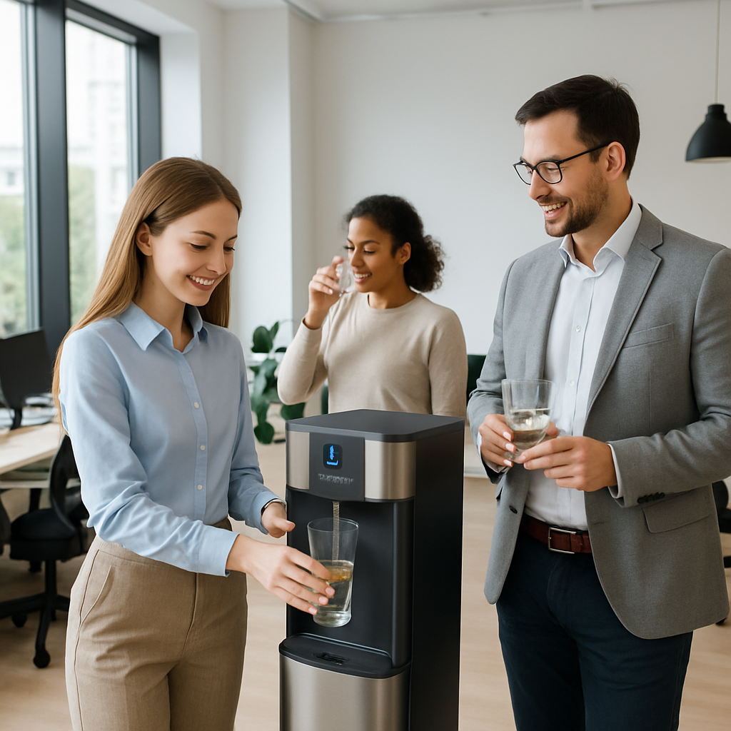 découvrez les avantages d'une fontaine à eau au bureau : hydratation optimisée, gain de temps et bien-être amélioré pour vos collaborateurs.