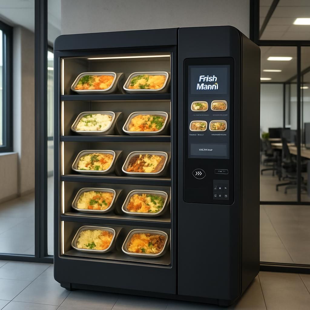 découvrez le concept innovant du distributeur automatique de repas cuisinés, alliant praticité et saveurs pour vos repas rapides et de qualité.